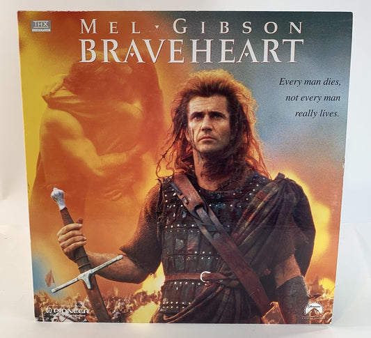 Braveheart (Widescreen Laserdisc CLV, 1995) Tested and Working