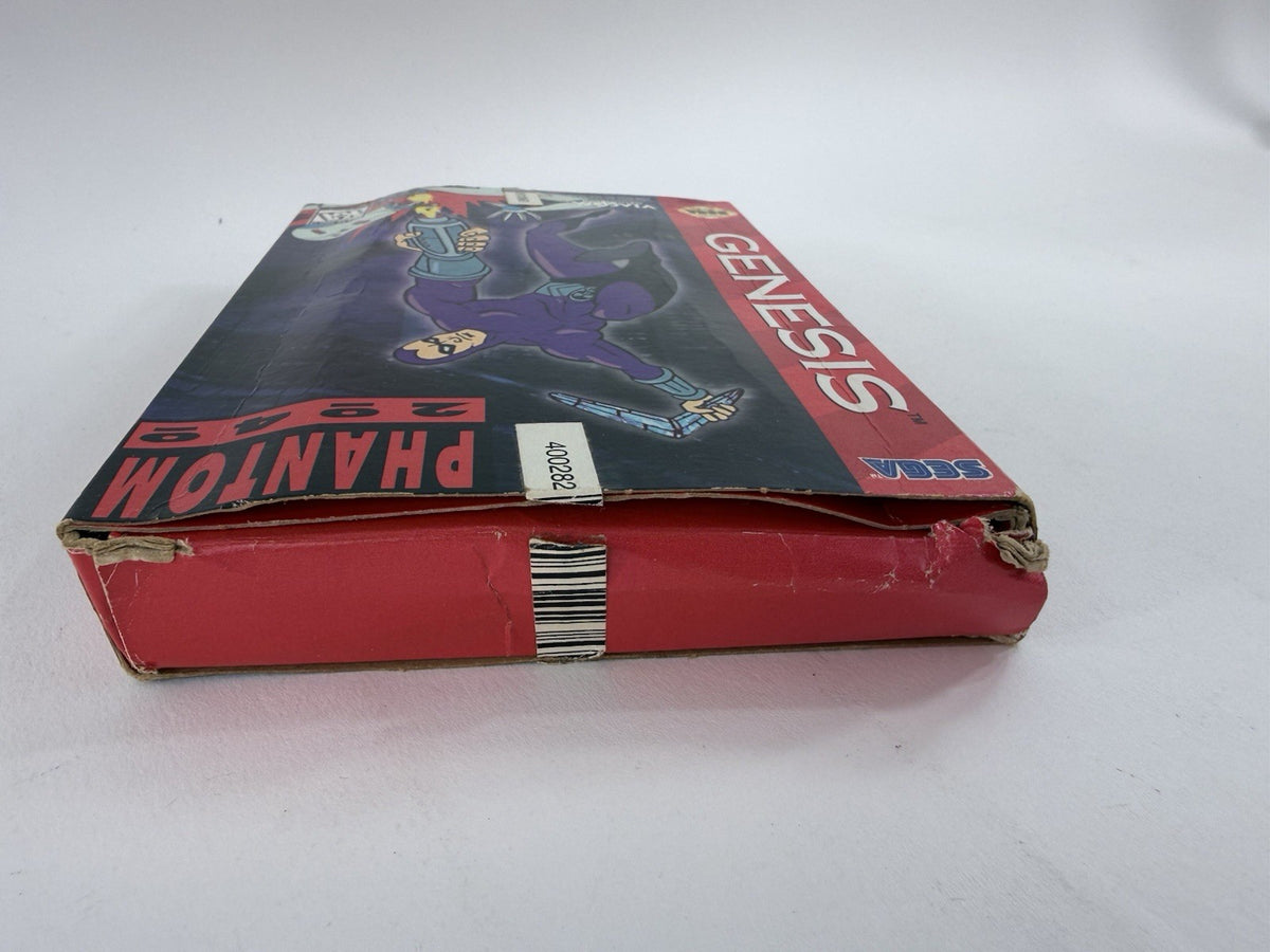 Phantom 2040 (Sega Genesis, 1995) Game, Box, Manual - Tested and Working