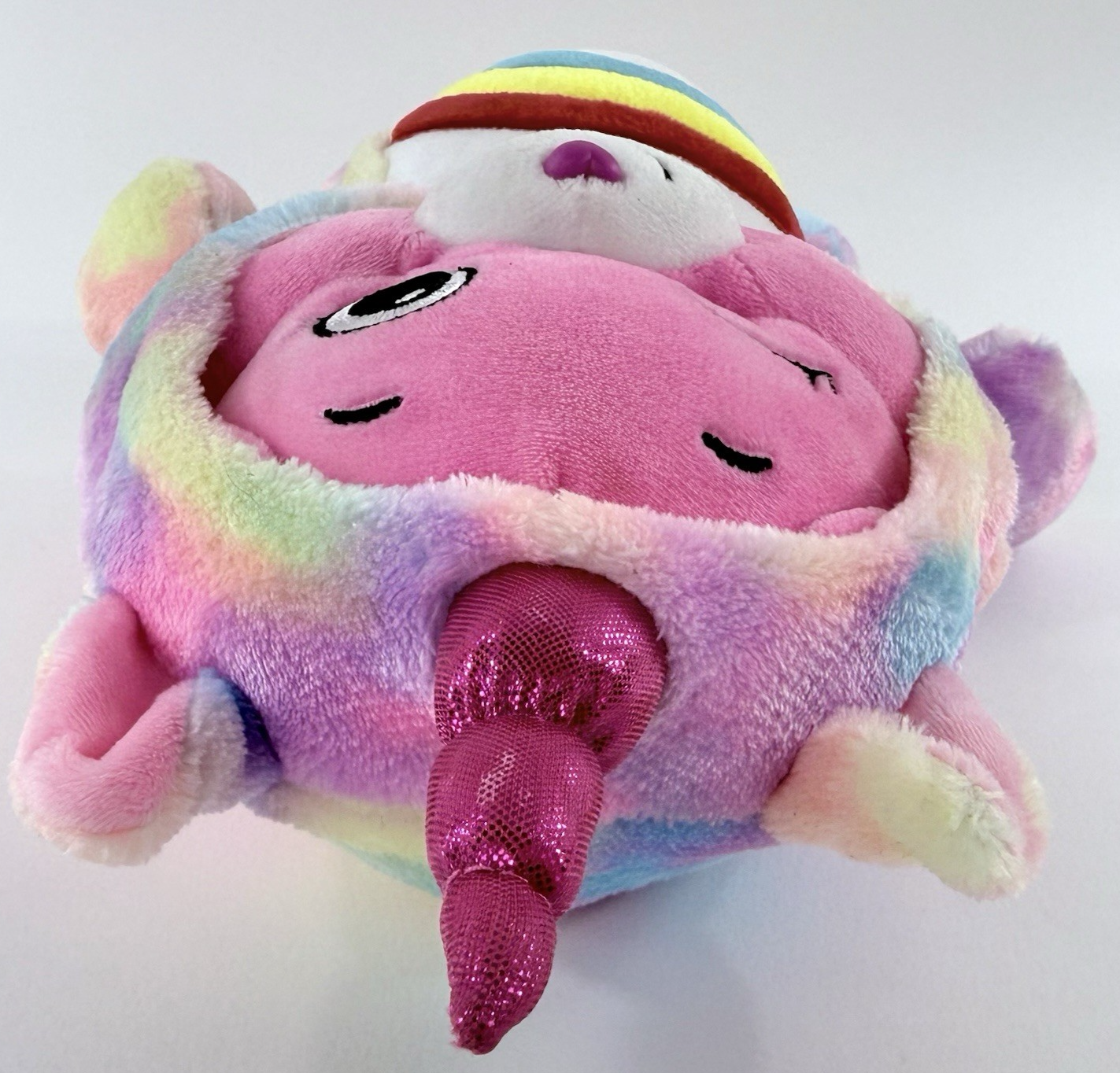 Big Fun 2021 Care Bears Hoodie Friends 12” Cheer Bear Unicorn Plush