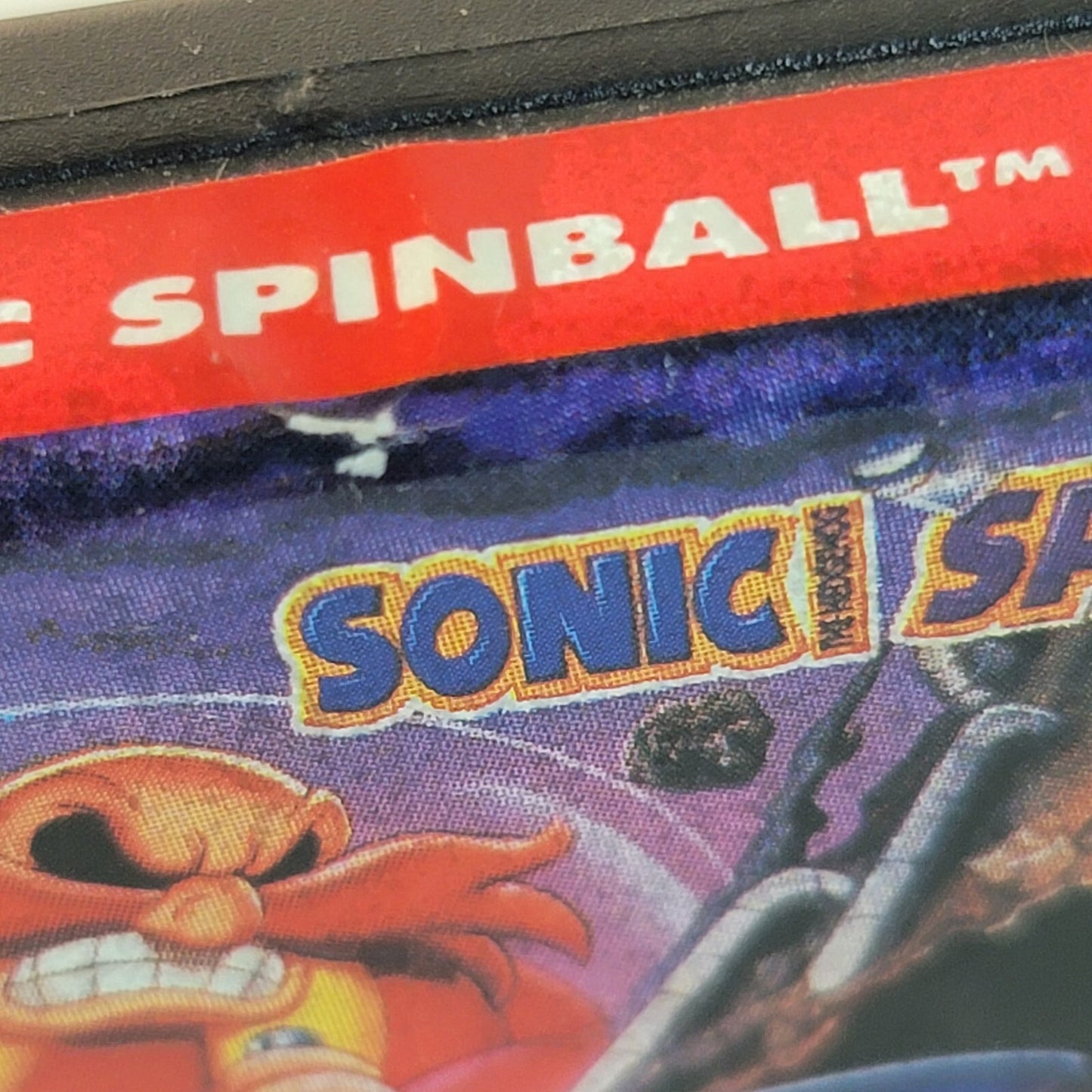 Sonic Spinball (Sega Genesis, 1993) Game Case Manual - Tested and Working