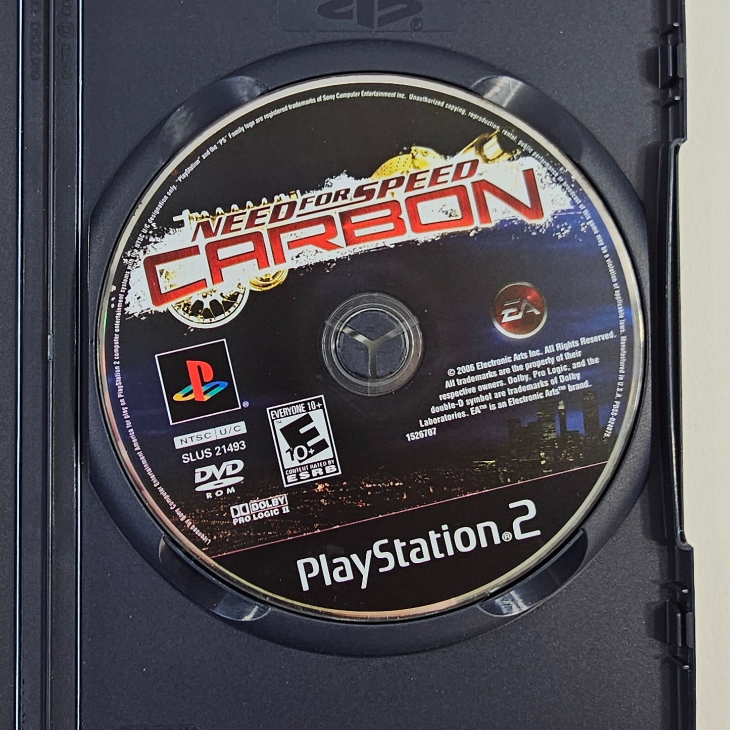 Need for Speed: Carbon (Sony PlayStation 2, 2006) Game Case Manual - Tested