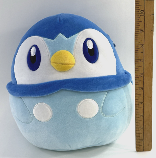Squishmallows 2023 Pokémon 10” Piplup Blue and White Plush