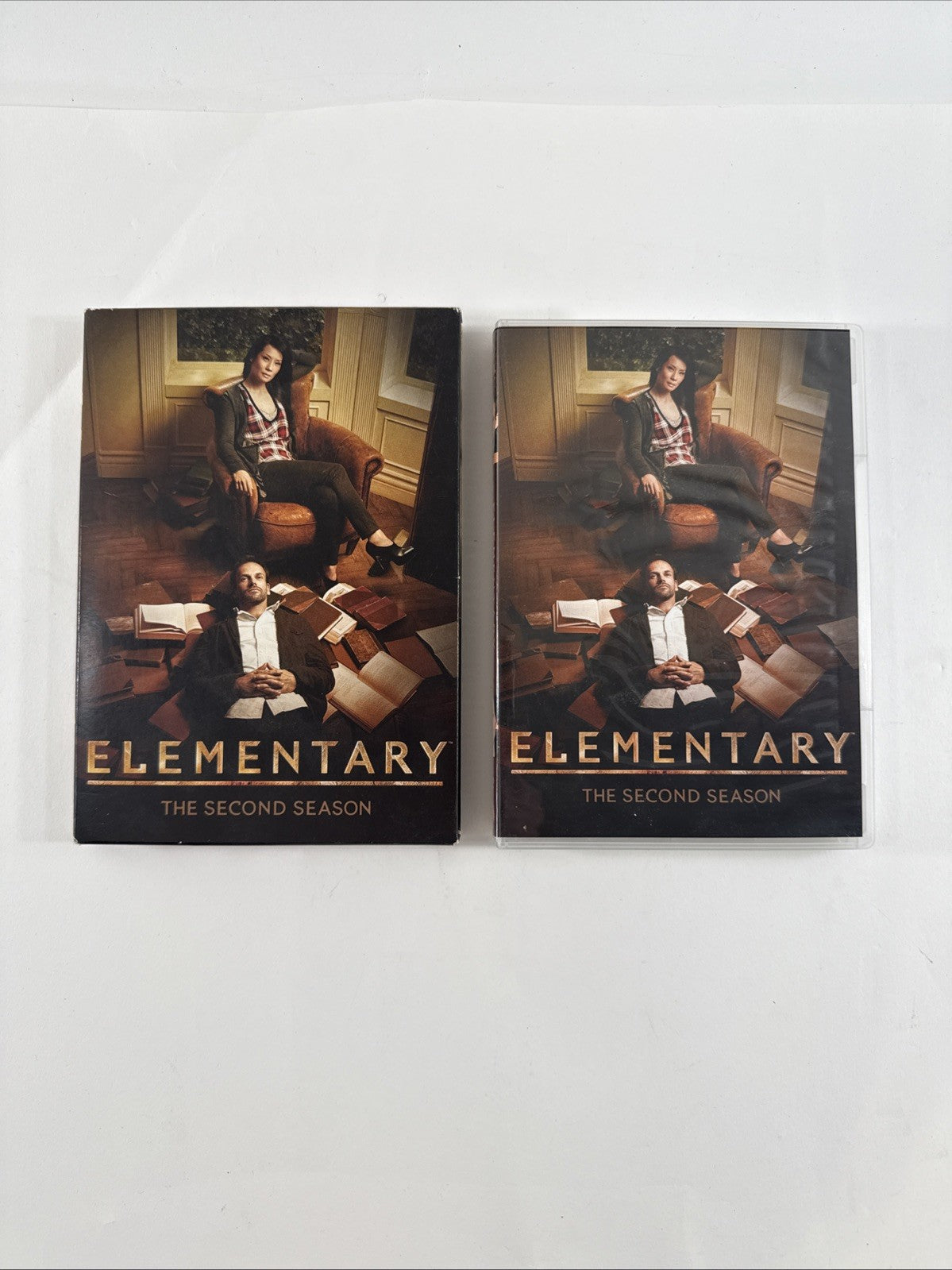 Elementary: Seasons 1-3 (DVD, 2015, 18-Disc Set) Tested and Working