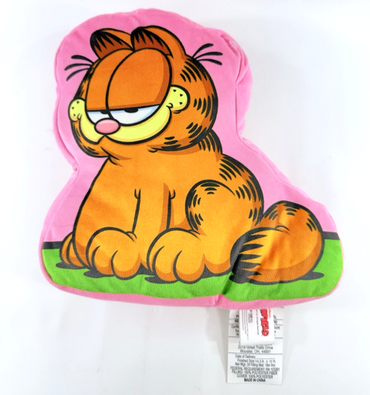 Paws Inc. 2023 10” Garfield Sitting Cat Plush Throw Pillow