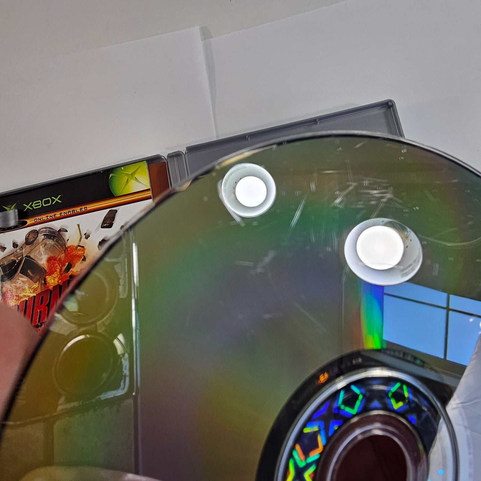 Burnout 3: Takedown (Microsoft Xbox, 2004) Game Case Manual Insert - Tested