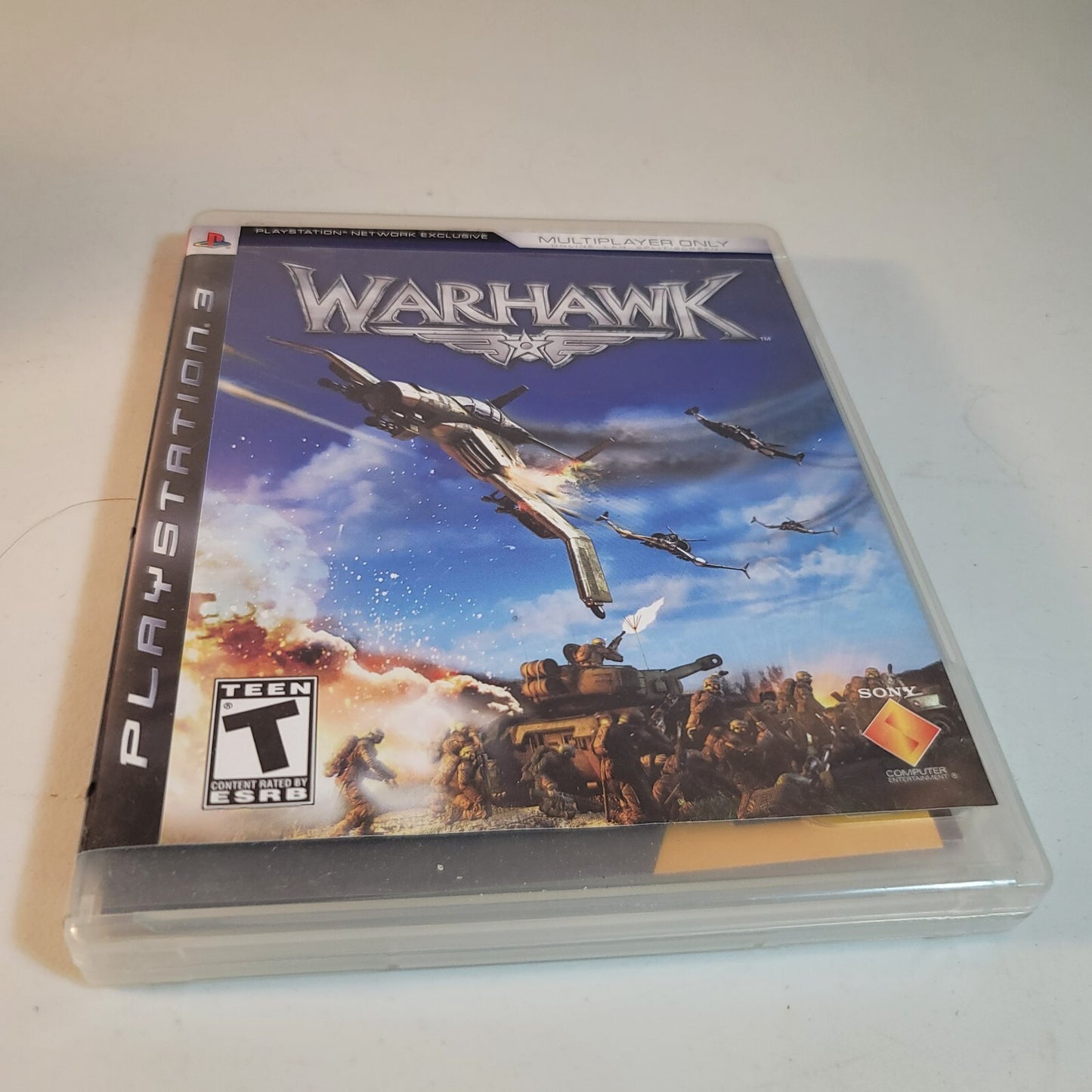 Warhawk (Sony PlayStation 3, 2007) Game Case Manual CIB