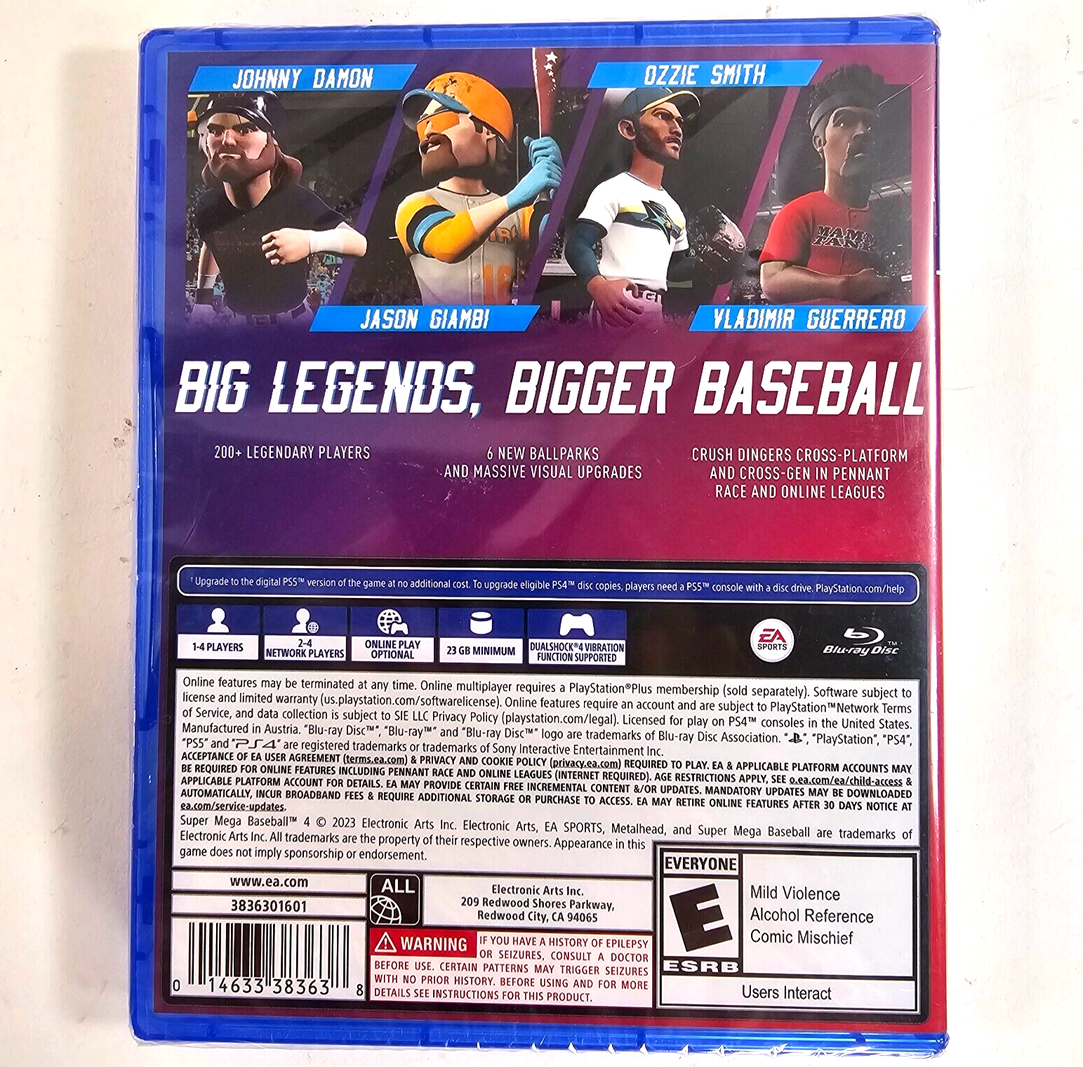 Super Mega Baseball 4 (Sony PlayStation 4, 2023) NEW