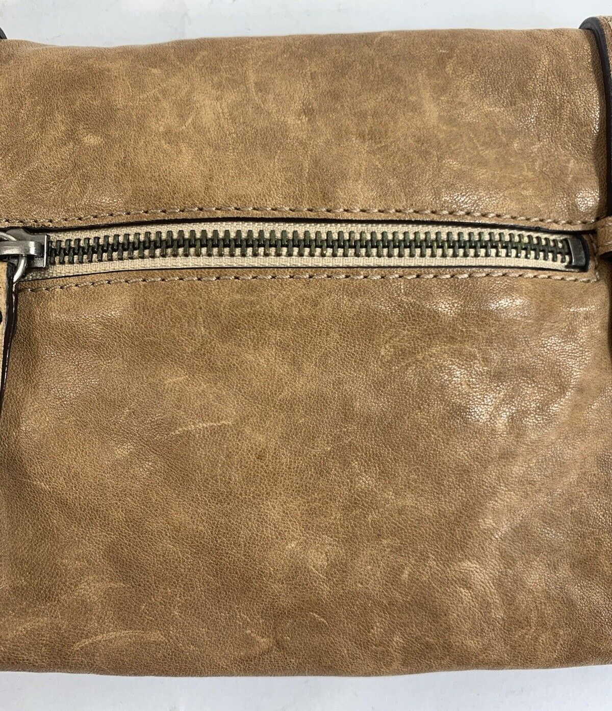 Juicy Couture Genuine Leather Tan Brown Clutch RN52002/CA16396