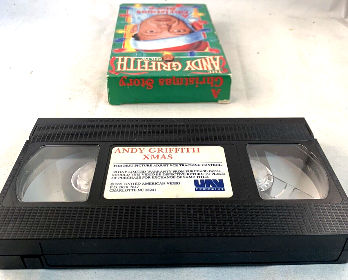The Andy Griffith Show - A Christmas Story (VHS, 1991) Tested and Working