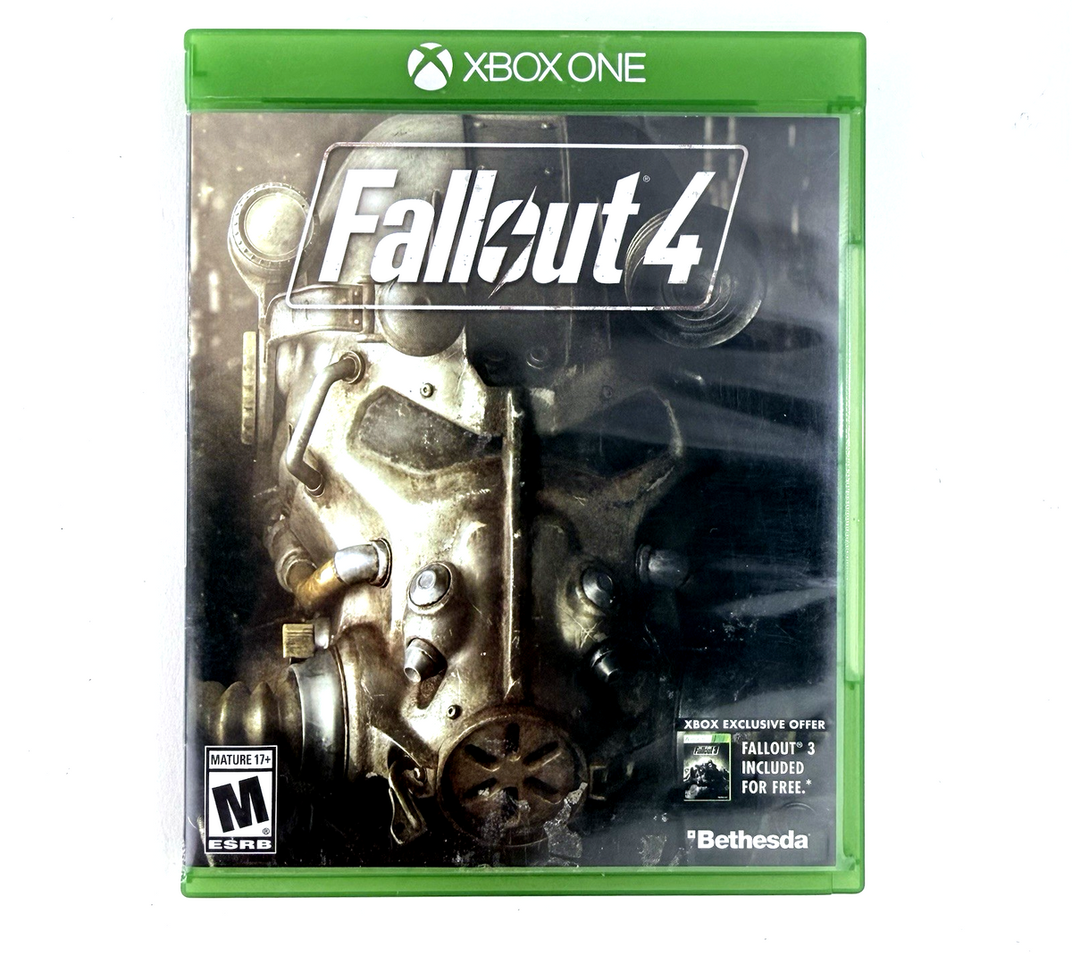 Fallout 4 (Microsoft Xbox One, 2011) Game Case Insert - Tested and Working