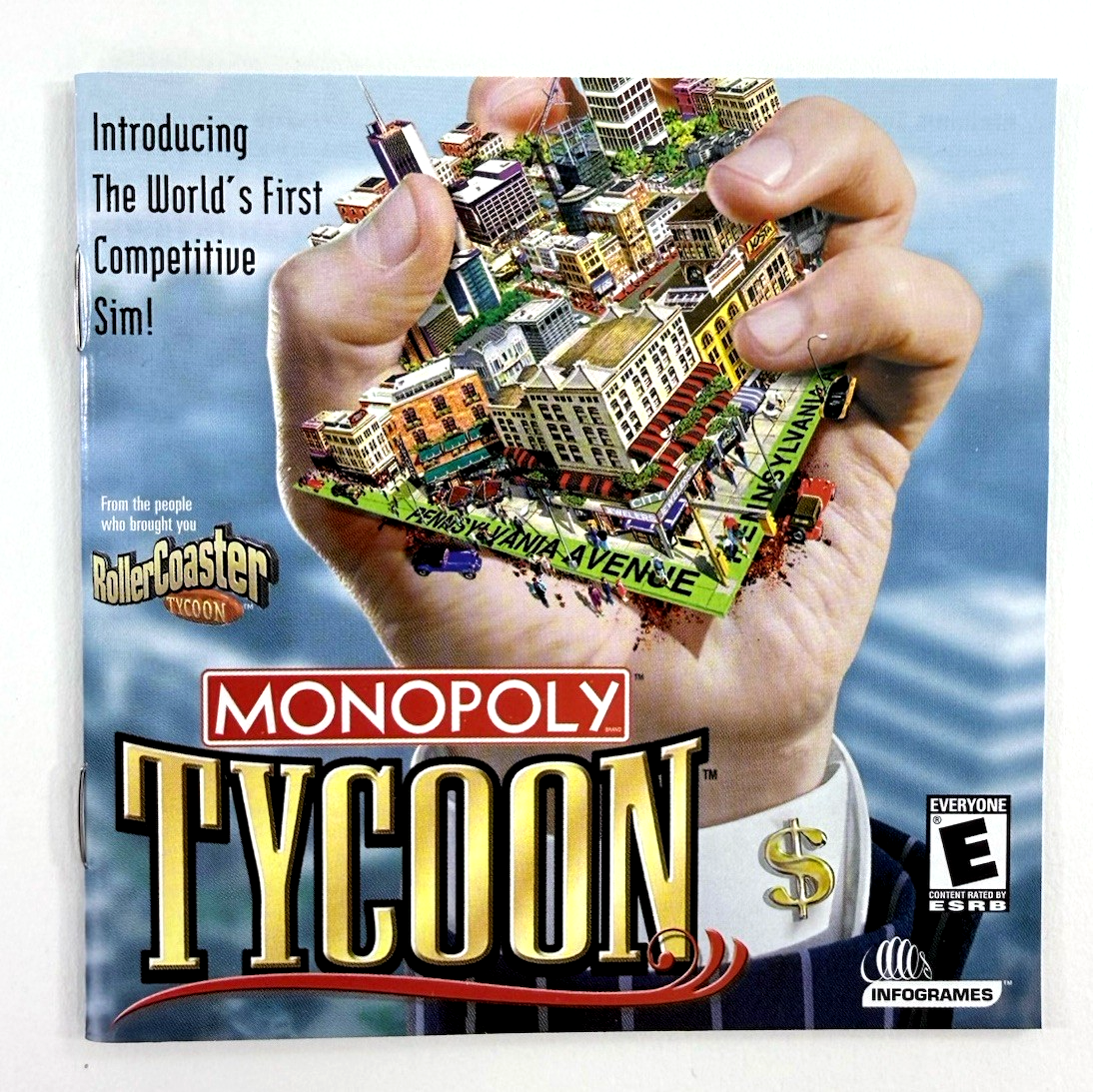 Monopoly Tycoon (PC CD, 2001) Windows 95/98/ME - Tested and Working