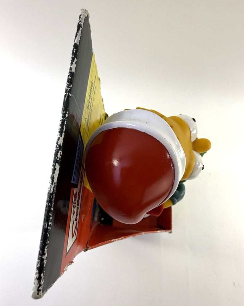 Gemmy 2002 Simpsons 12" Caroling Bart Animated Figure In Box - Read