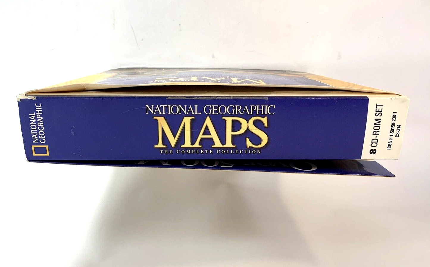 Topics Entertainment National Geographic Maps: The Complete Collection