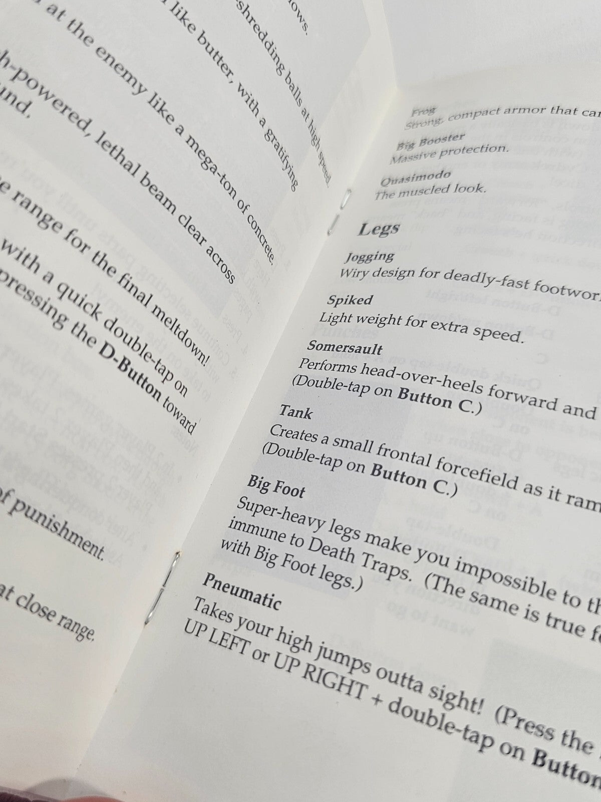 Cyborg Justice (Sega Genesis, 1993) Game and Manual - Tested and Working