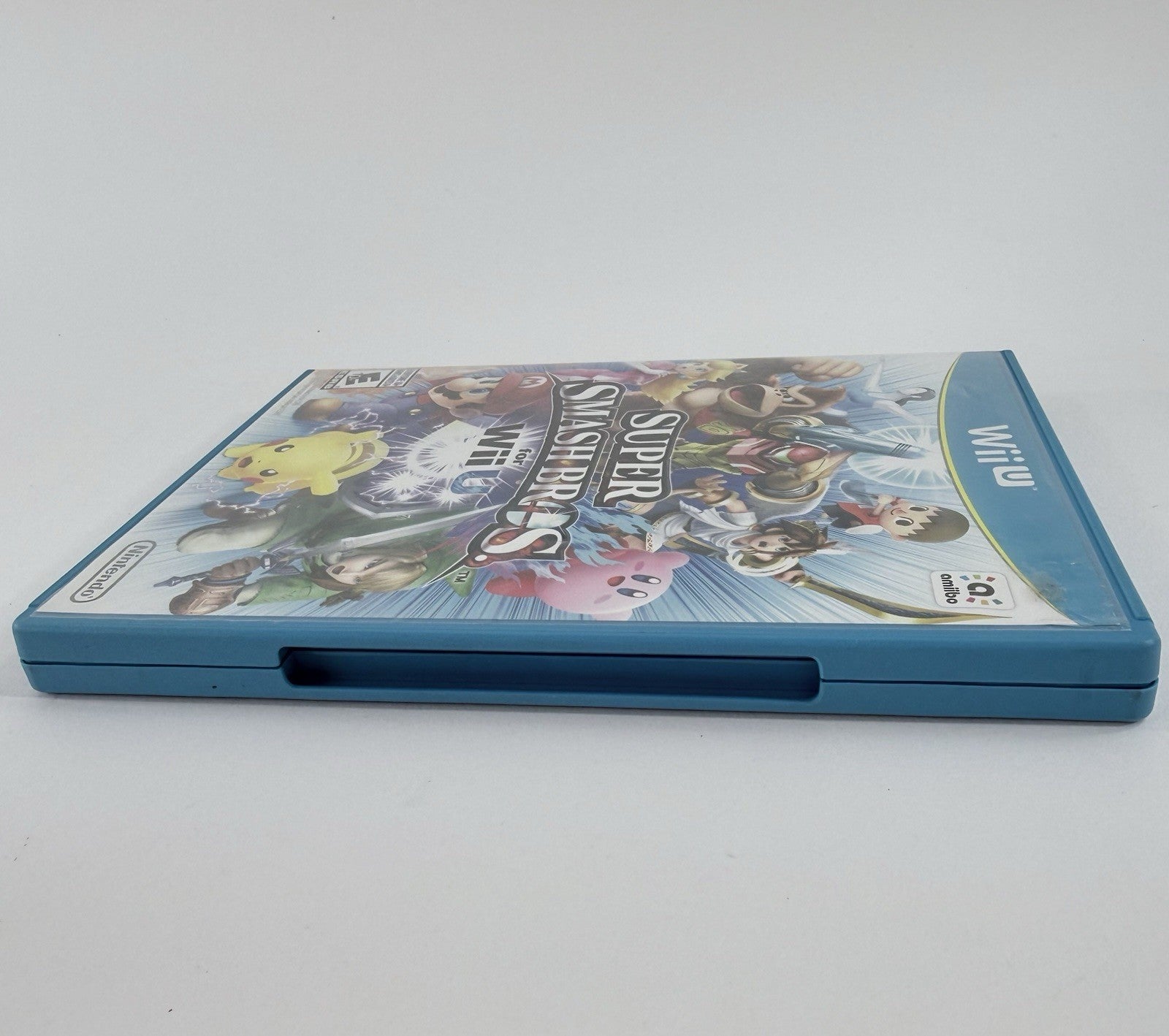 Super Smash Bros. (Wii U, 2014) Game Case & Manual - Tested And Working