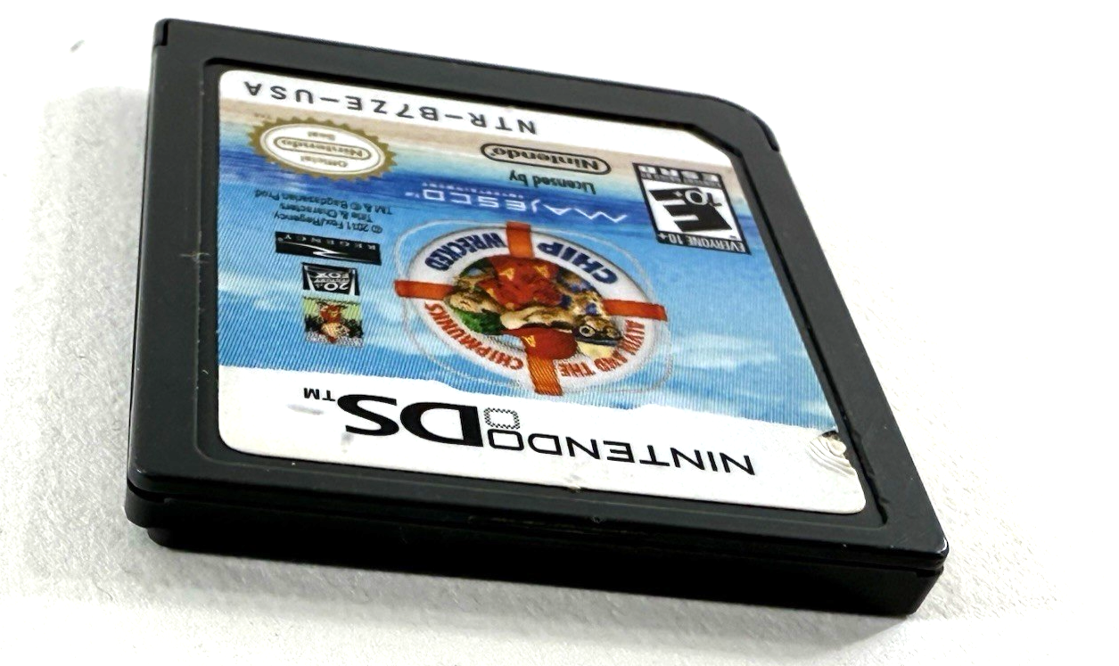Alvin and the Chipmunks: Chipwrecked (Nintendo DS, 2011) Game Cartridge - Tested