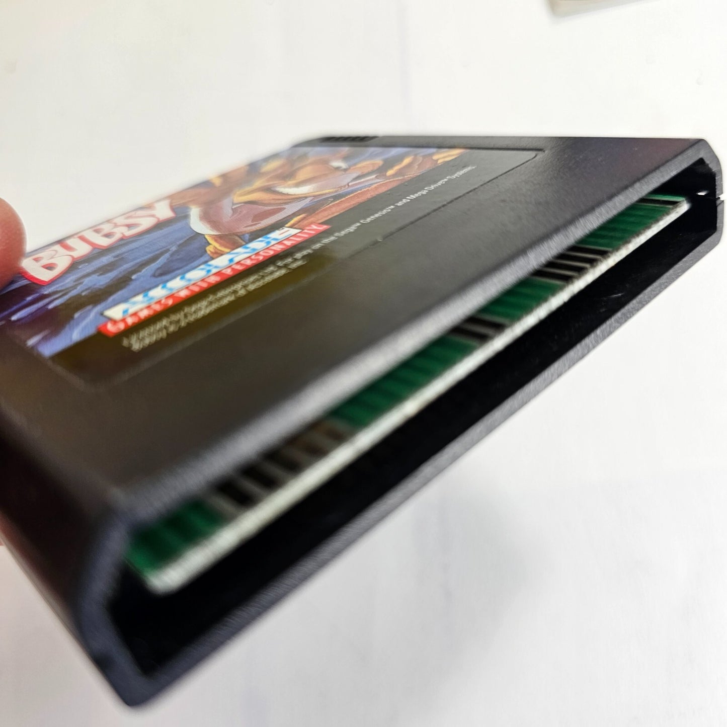 Bubsy (Sega Genesis, 1994) Game Box Manual Cards - Tested and Working