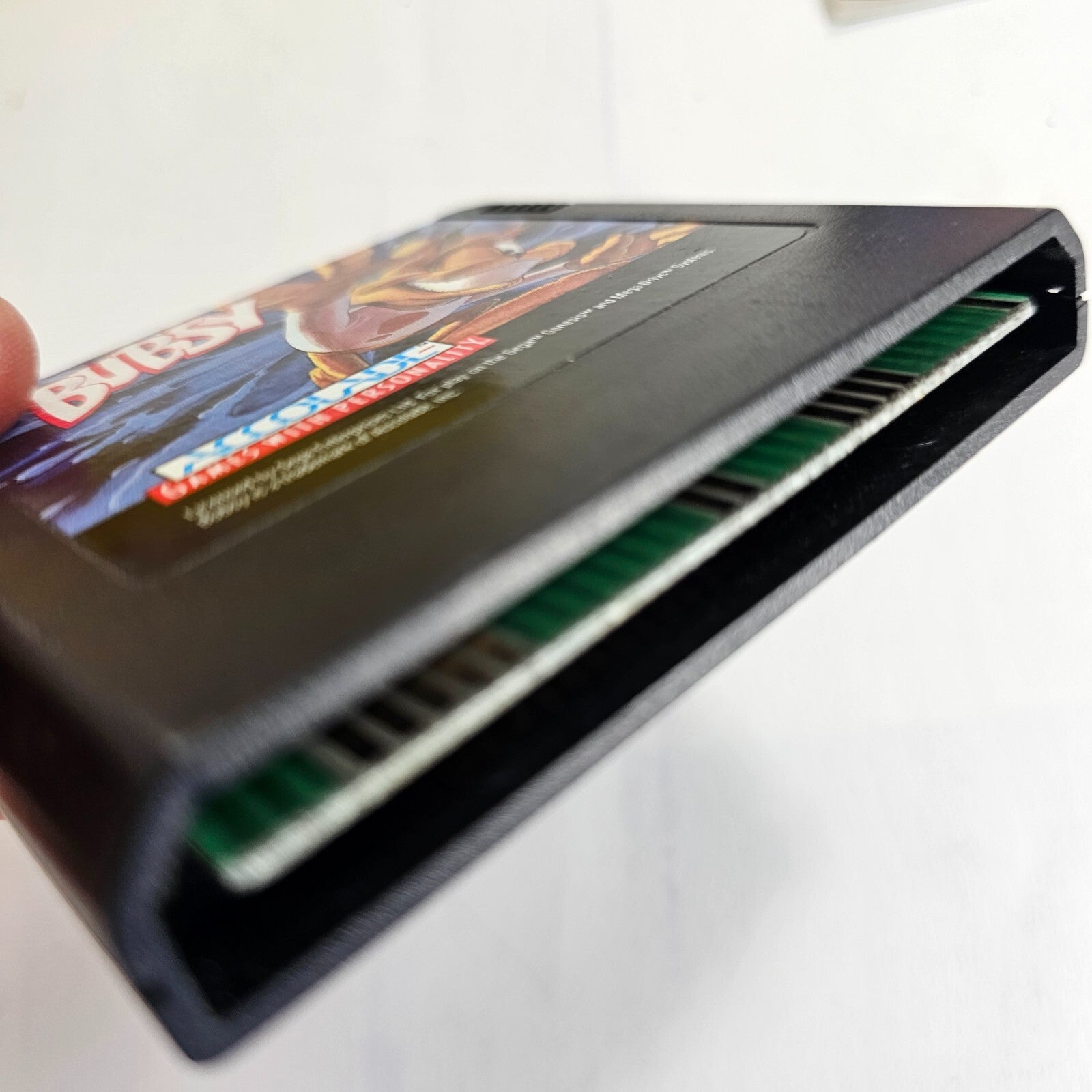 Bubsy (Sega Genesis, 1994) Game Box Manual Cards - Tested and Working