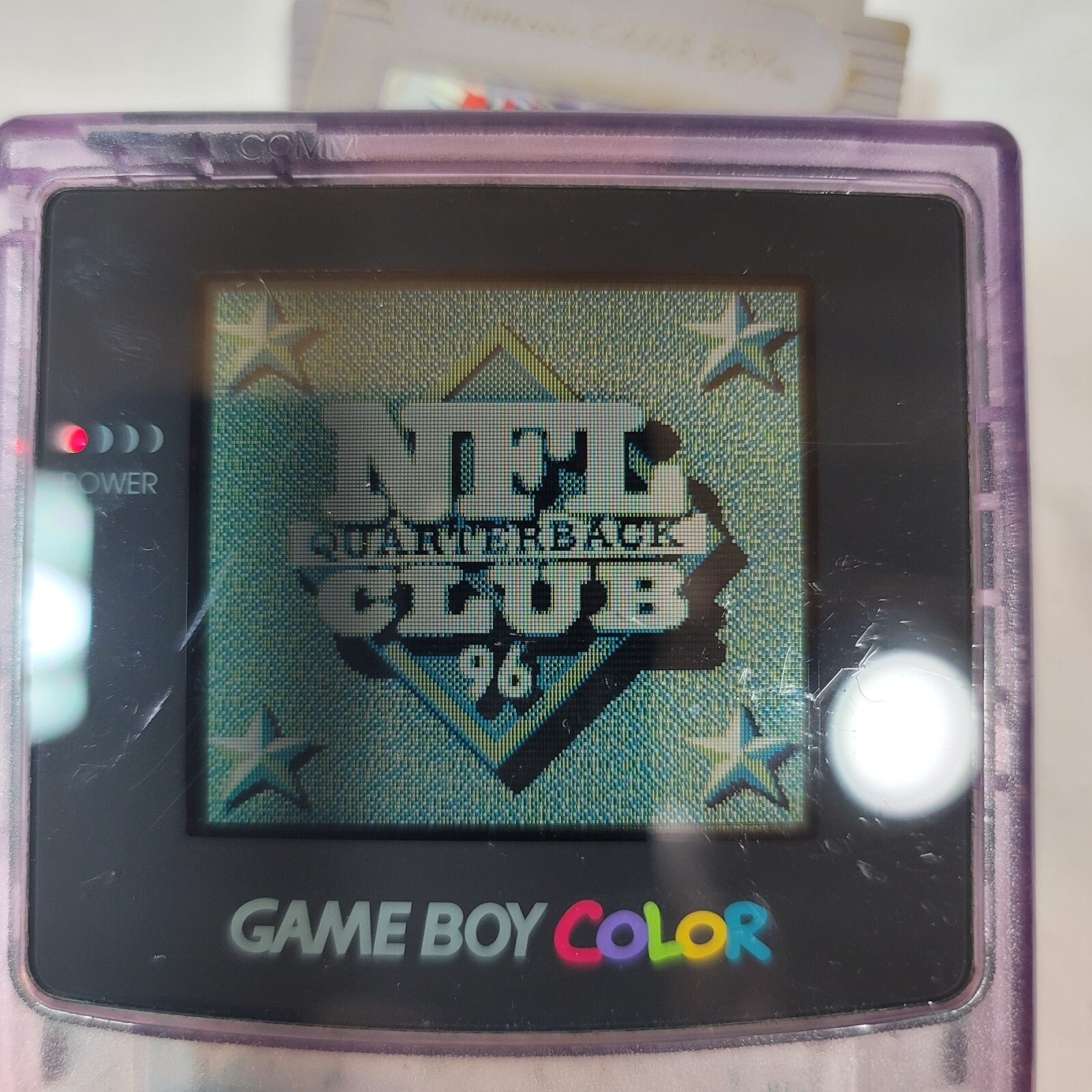 NFL Quarterback Club 96 (Nintendo Gameboy, 1995) Game Only