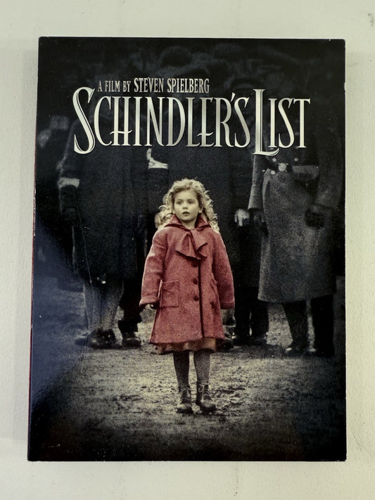 Schindler's List 25th Anniversary Edition 2-Disc DVD with Soundtrack CD - Tested