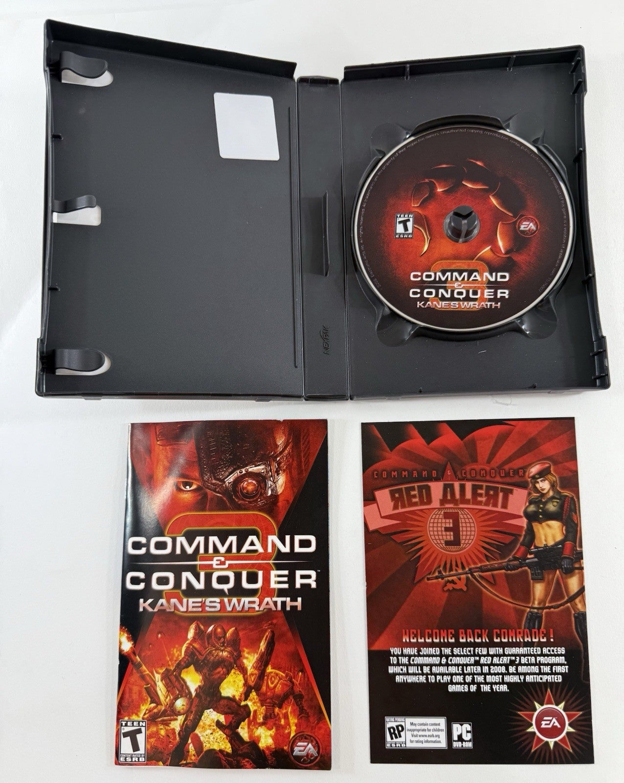 Command & Conquer 3: Tiberium Wars And Kane’s Wrath  Expansion (PC DVD Bundle)