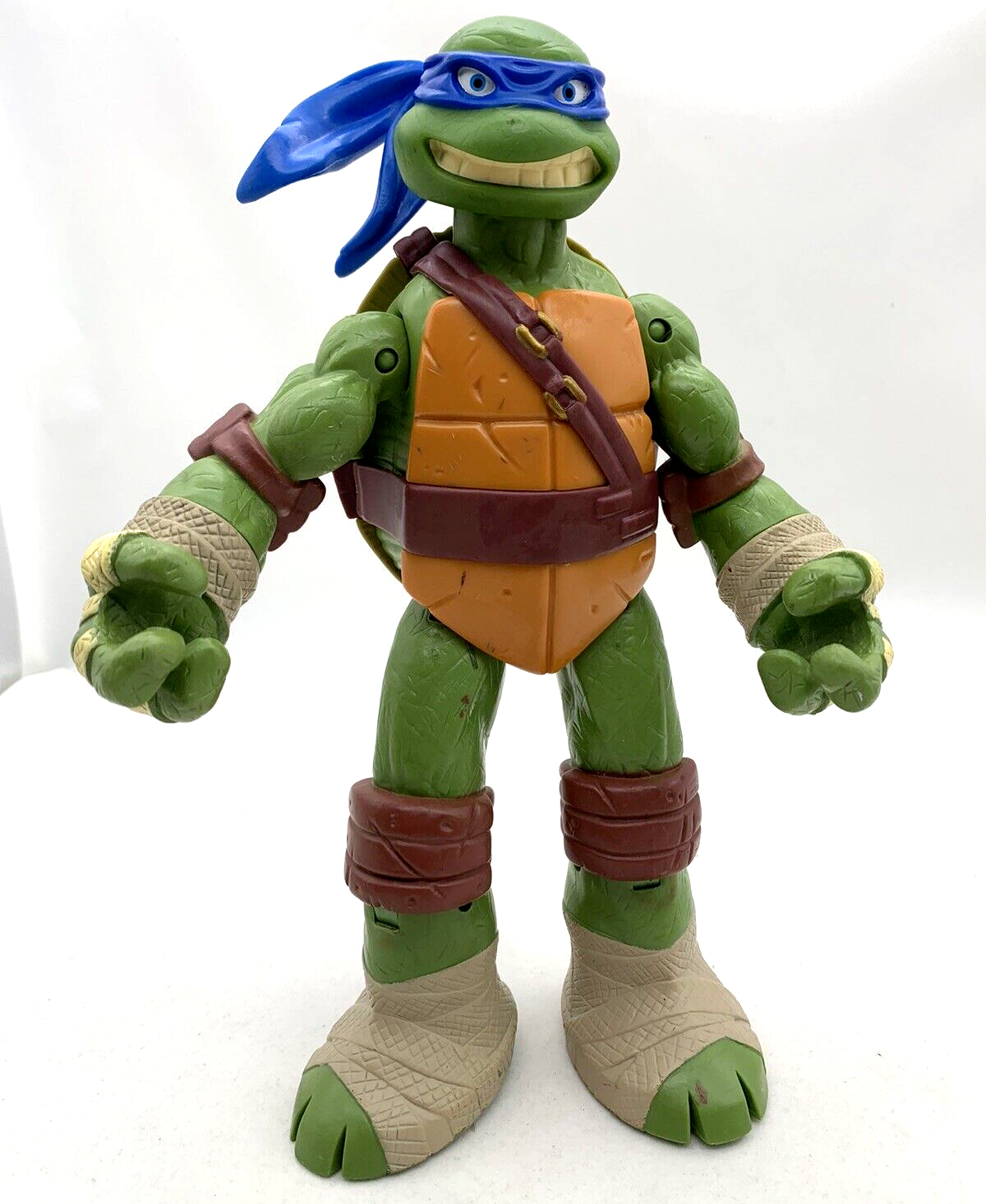 Viacom 2012 Playmates Teenage Mutant Ninja Turtles 10” Leonardo Action Figure