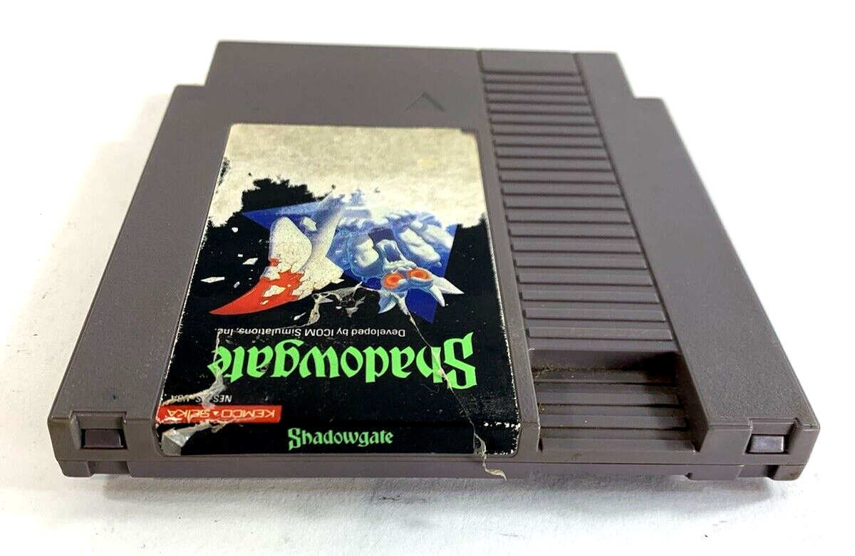 Shadowgate (Nintendo Entertainment System, 1989) Game Cartridge - Tested