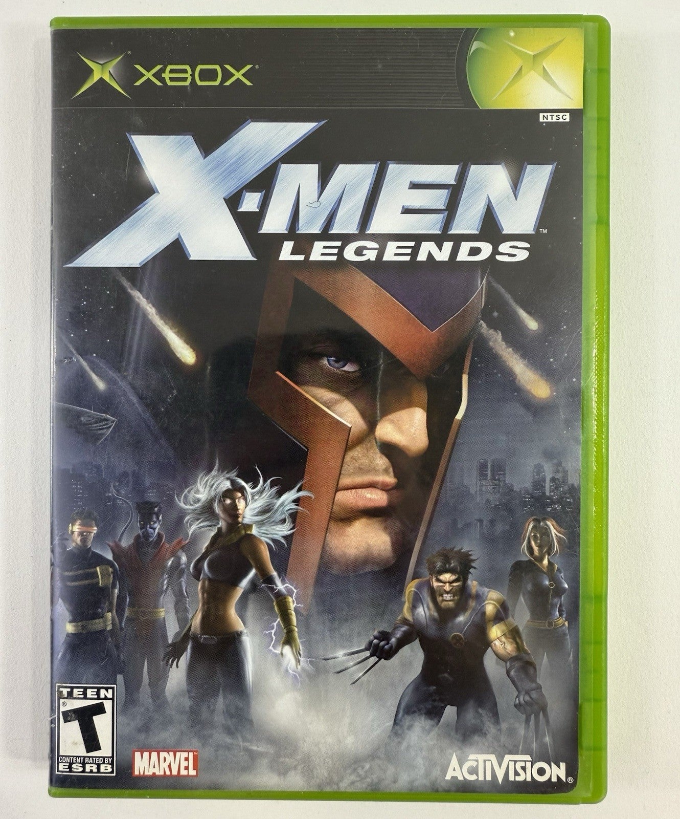 X-Men Legends (Microsoft Xbox, 2004) Game and Case - Tested and Working