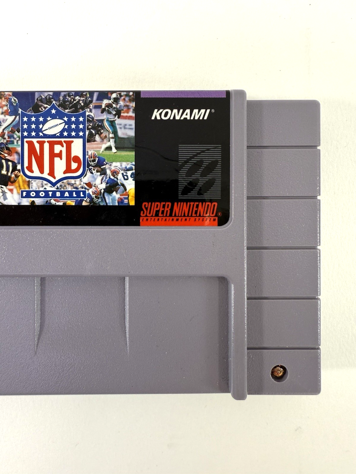 NFL Football (Super Nintendo Entertainment System, 1993) Game Cartridge - Tested
