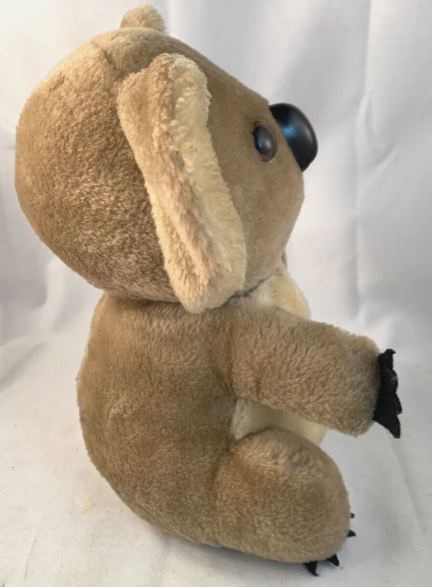 R. Dakin & Company 1976 10"  Koala Bear Plush - Made in Korea