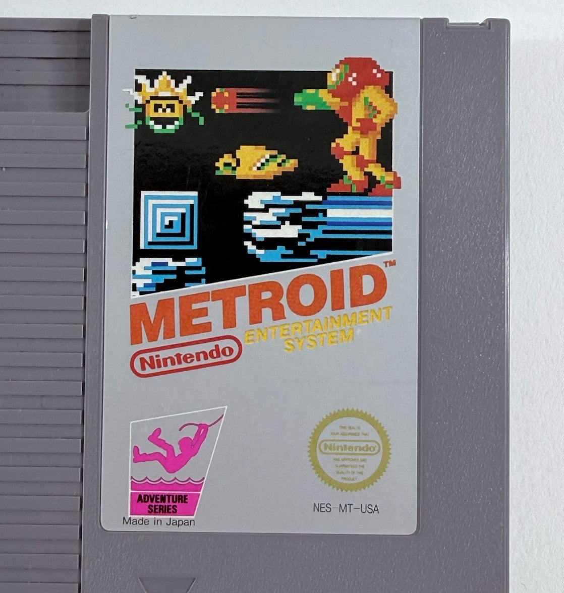 Metroid (Nintendo Entertainment System, 1987) Game Cartridge - Tested