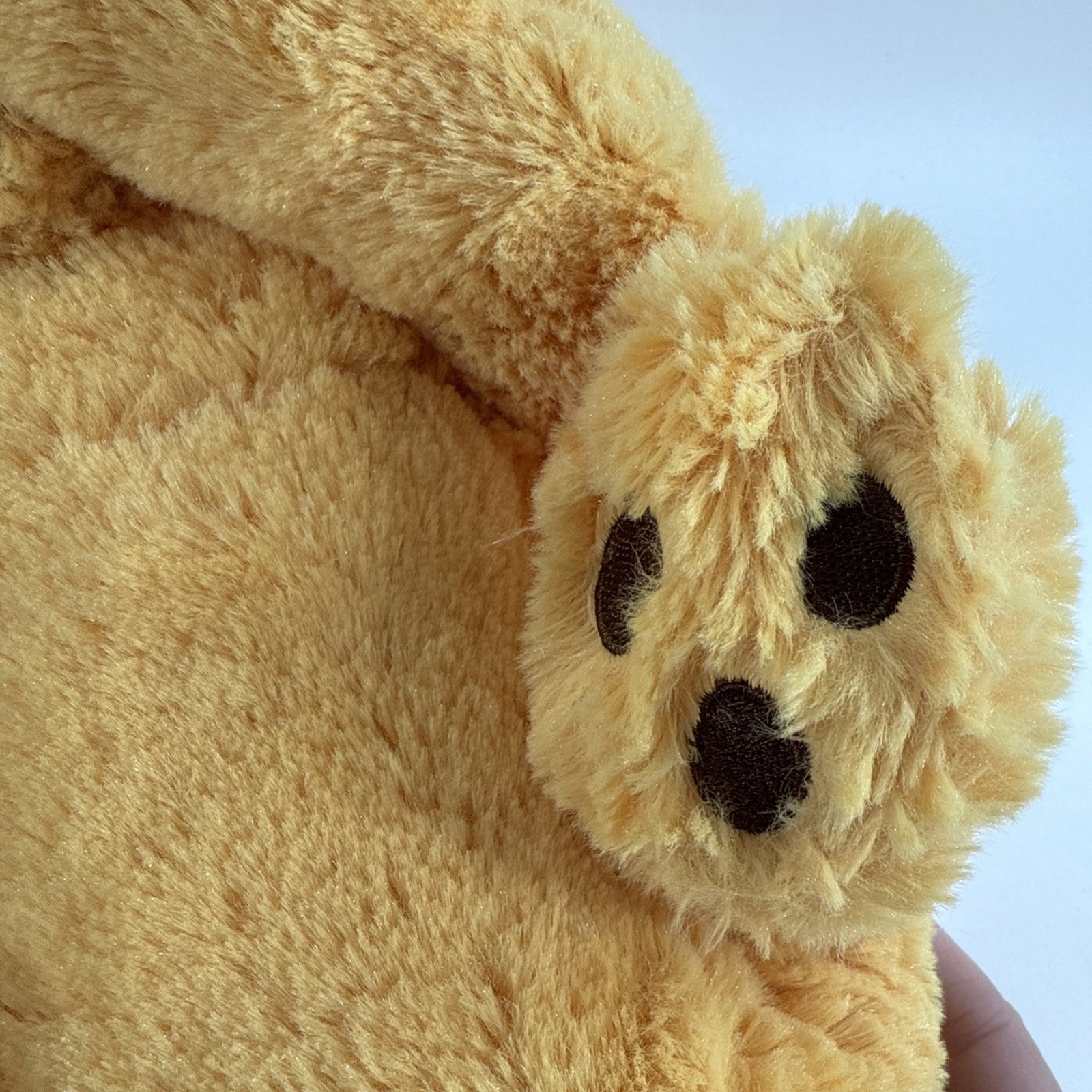 Disney Parks 20" Pluto Plush Laying Down Tongue Out