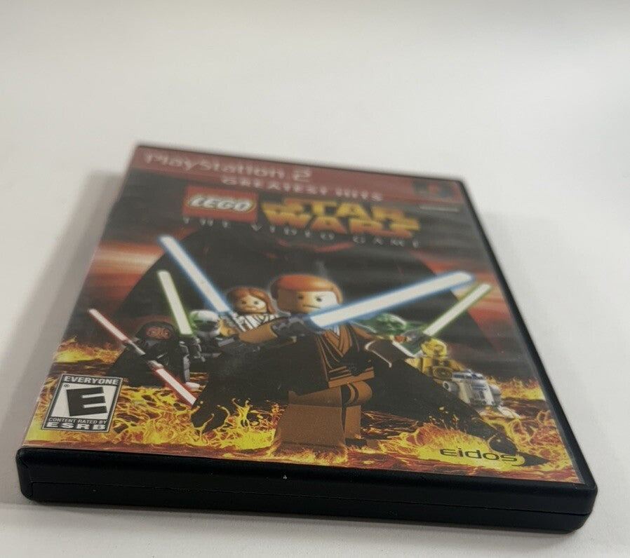 LEGO Star Wars: The Video Game (PlayStation 2, 2005) Game Case Manual - Tested
