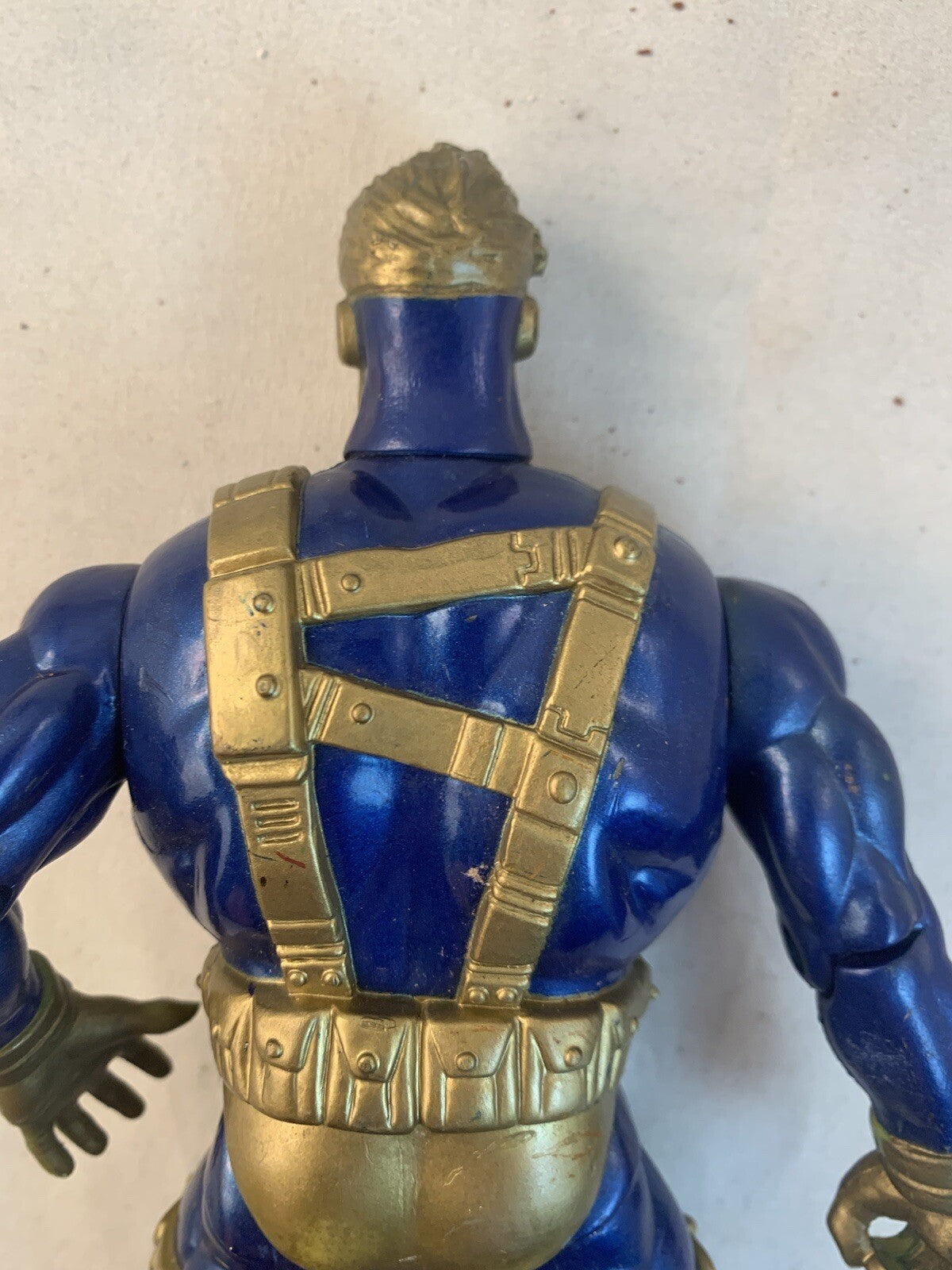 Marvel Comics X-Men Cyclops Metallic (1994) Toy Biz 10-Inch Figure