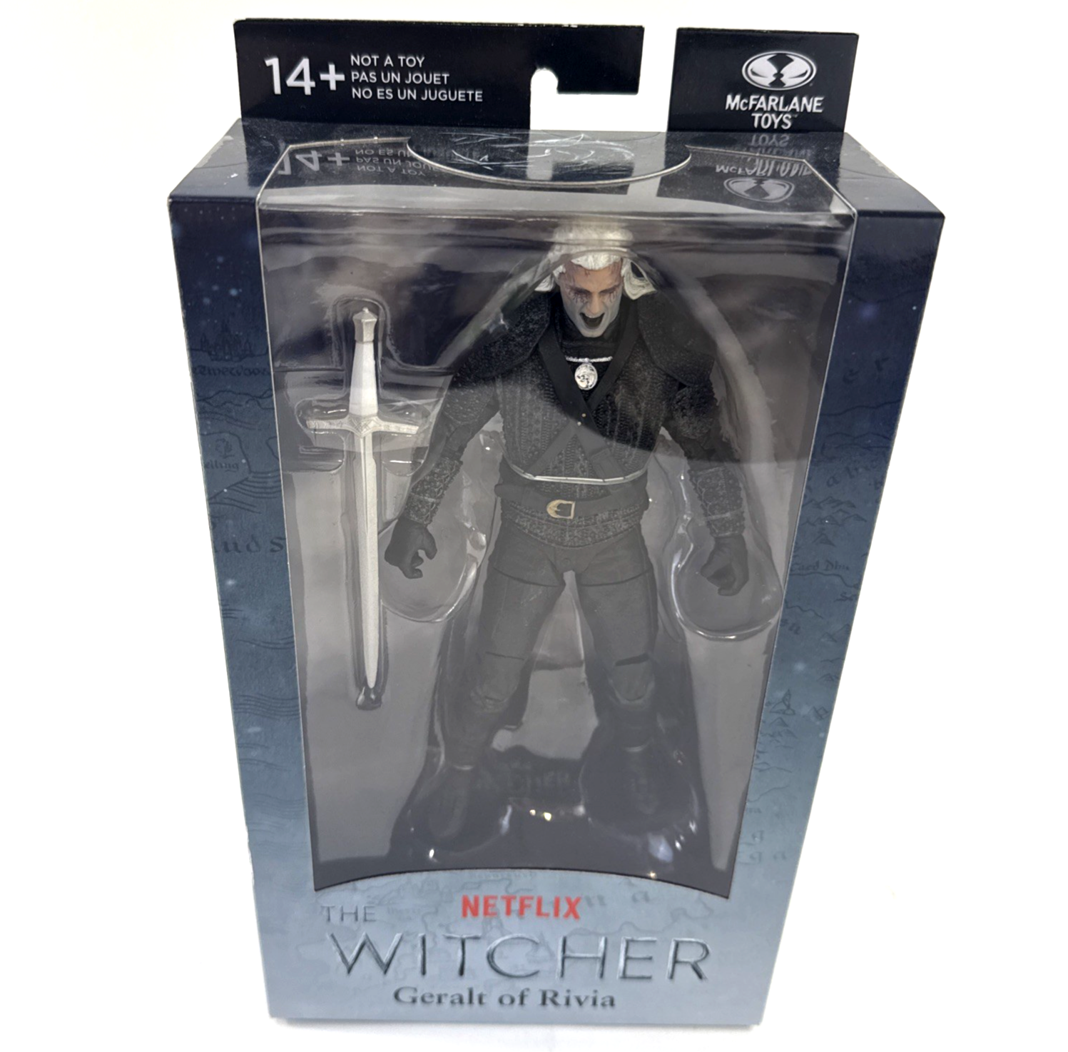 McFarlane Toys 2021 The Witcher 7" Geralt Kikimora Battle (Season 1) Figure -New