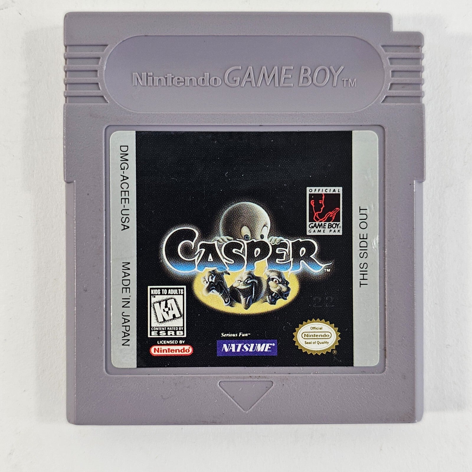 Casper (Nintendo Game Boy, 1996) Game Cartridge Only - Tested