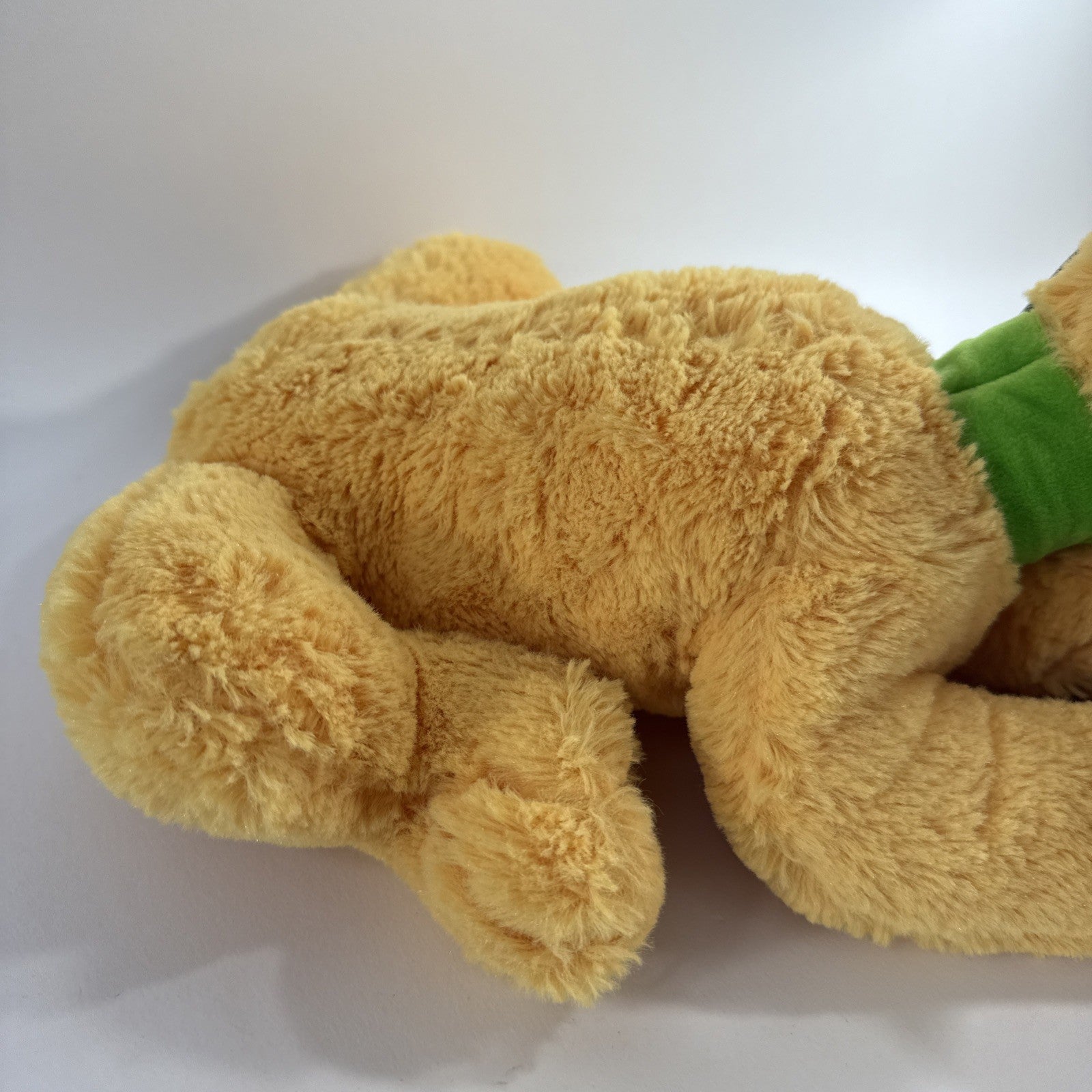 Disney Parks 20" Pluto Plush Laying Down Tongue Out