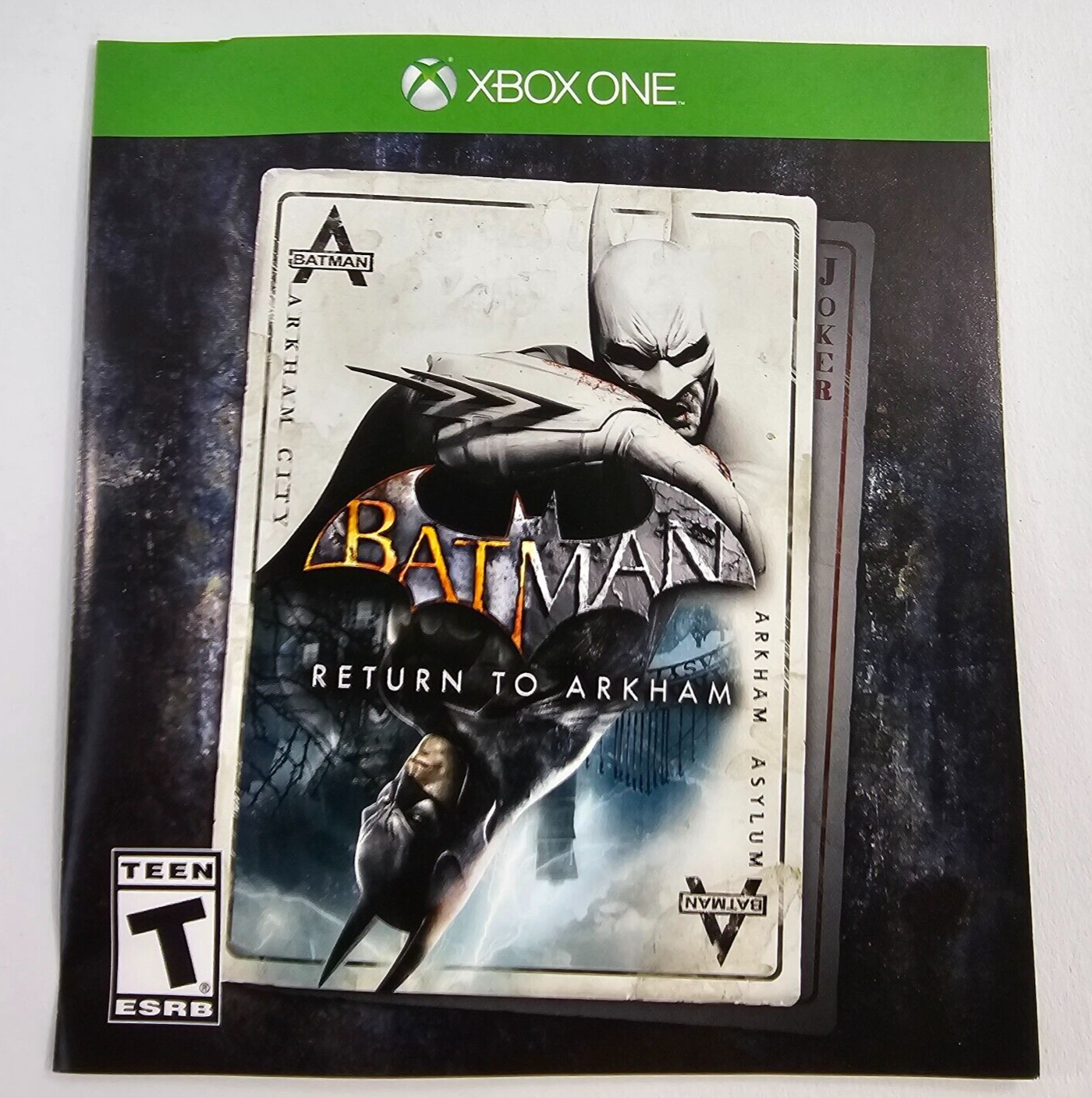 Batman: Return To Arkham (Microsoft Xbox One, 2016) Discs, Case, Manual - Tested