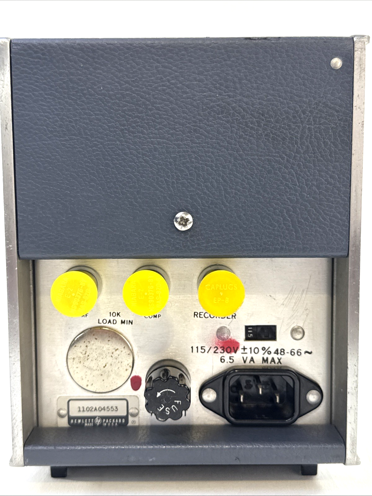 HP Vintage Hewlett Packard 432A Thermistor RF Power Meter - Tested