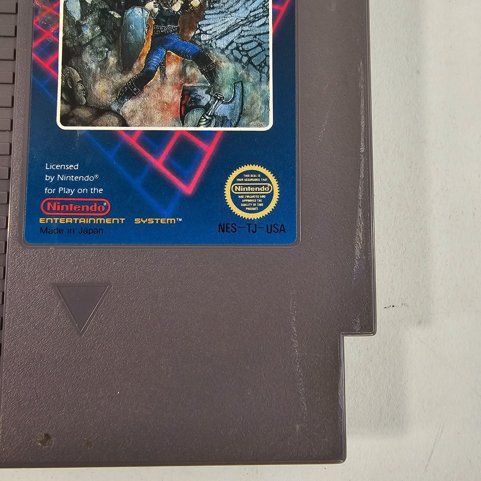 Trojan (Nintendo Entertainment System, 1989) Game Cartridge
