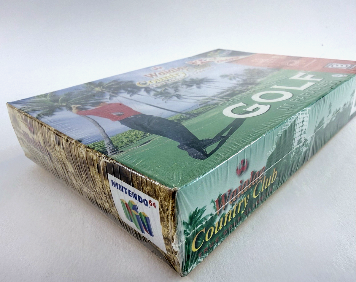 True Golf Classics: Waialae Country Club (Nintendo 64, 1998) Sealed - Some Wear