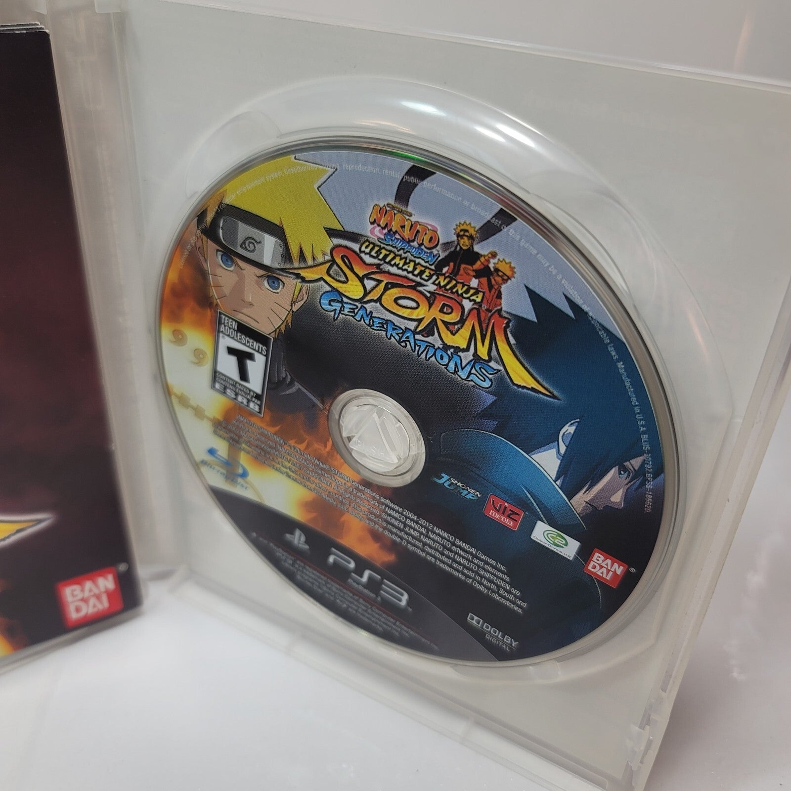 Naruto Shippuden Ultimate Ninja Storm Generations (PlayStation 3, 2012) Complete