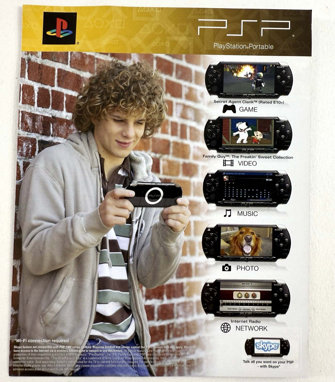 LittleBigPlanet (Sony PlayStation 3, 2008) Game Case Manual Registration Insert