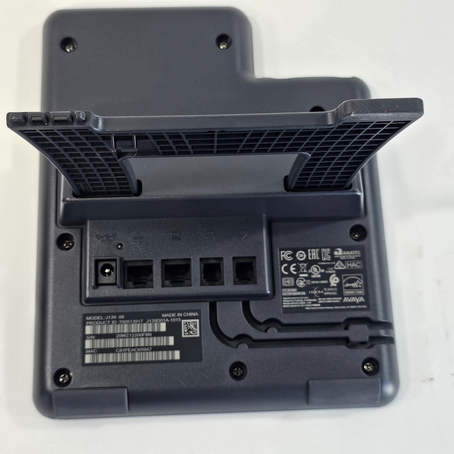 Avaya J139 VoIP 4-Line Business Phone 700513917 - Tested and Factory Reset