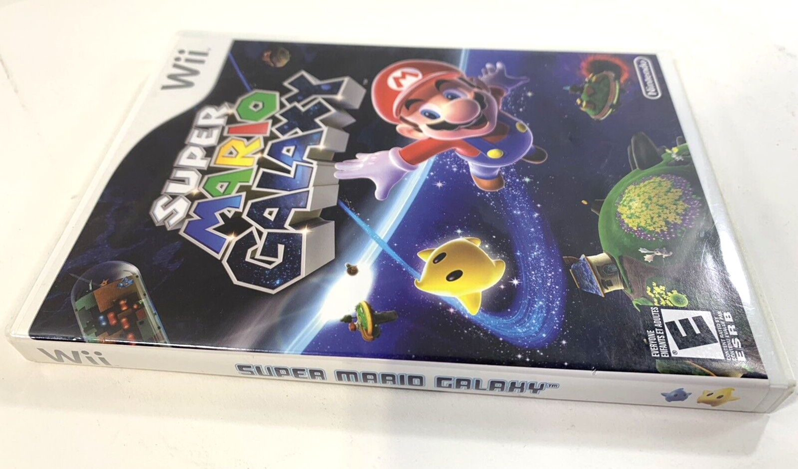Super Mario Galaxy (Nintendo Wii, 2007) Game Case Manual Inserts - Tested