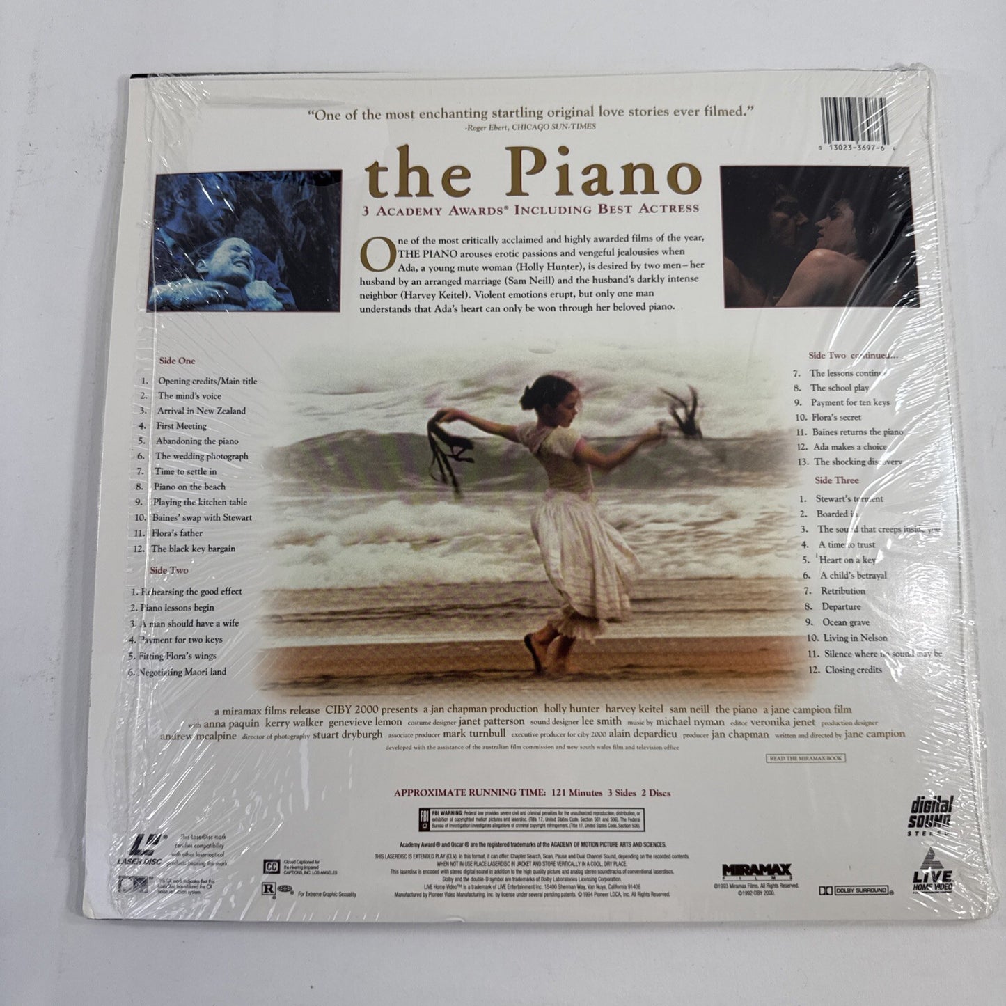 Boys on the Side (Laserdisc Bundle) Three Wishes, The Piano - Tested