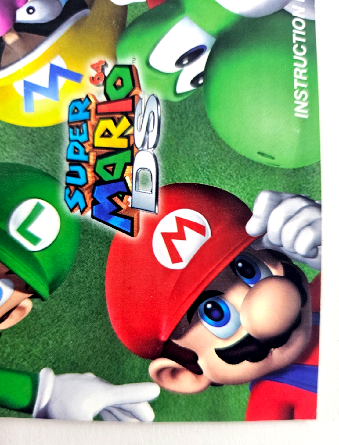 Super Mario 64 DS (Nintendo DS, 2004) Replacement Manual Only