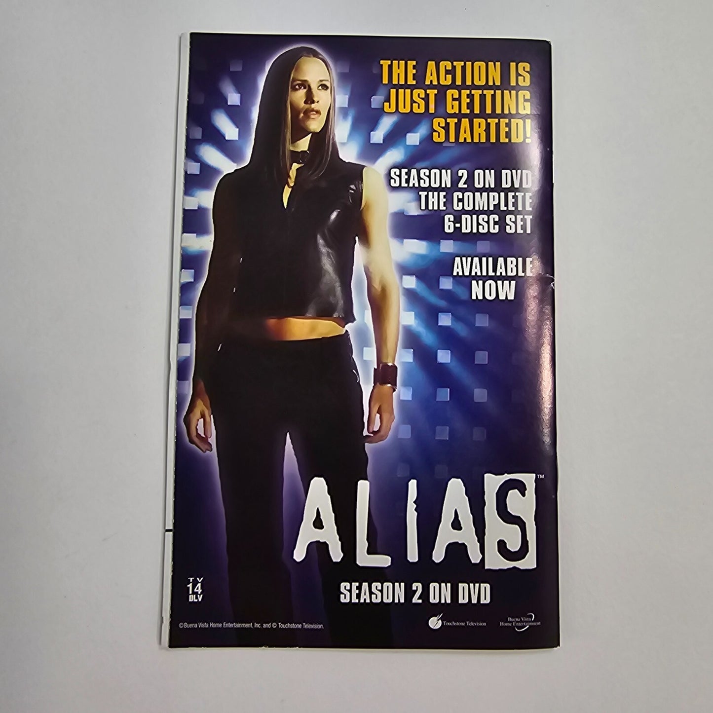 Alias (Sony PlayStation 2, 2004) Game Case Manual Registration - Tested