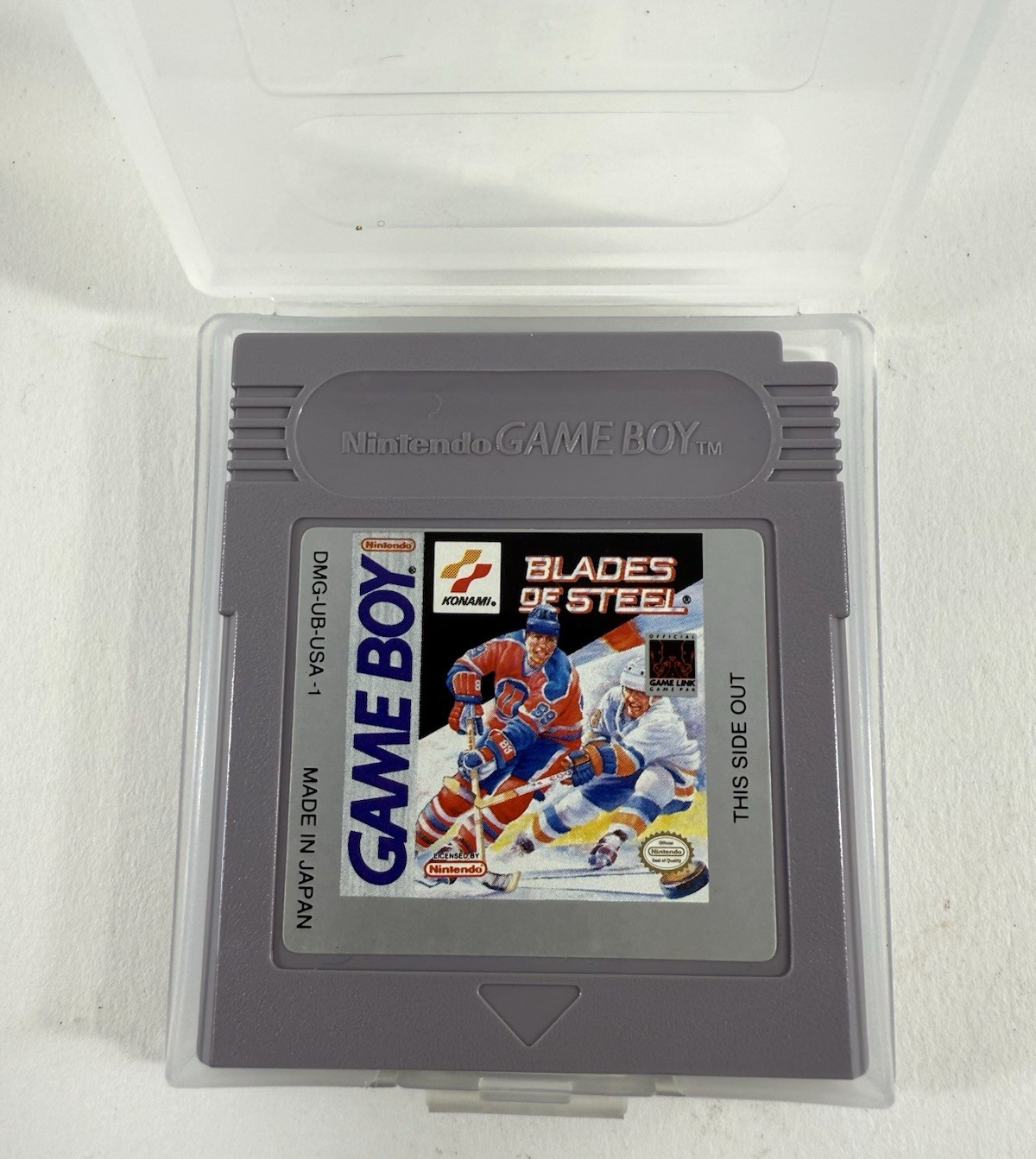Blades of Steel (Nintendo GameBoy, 1991) Game Box Manual Inserts Registration