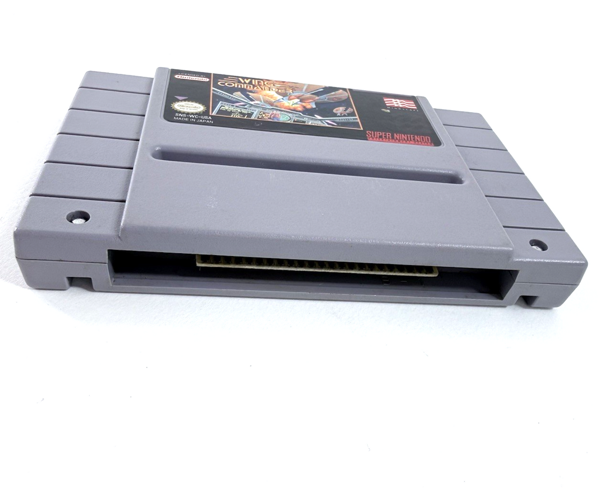Wing Commander (Super Nintendo SNES, 1992) Game Cartridge - Tested and Working